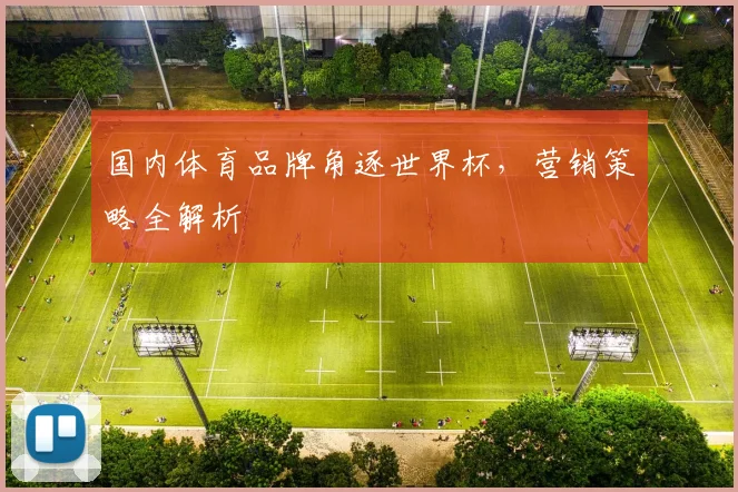 国内体育品牌角逐世界杯，营销策略全解析
